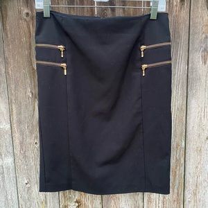 International concepts inc black skirt size 4